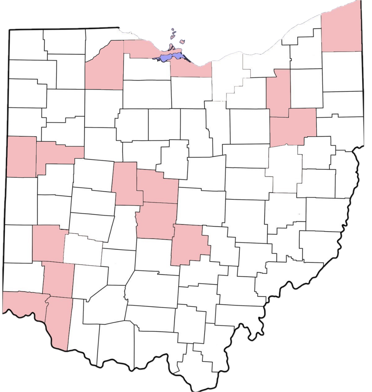 Ohio County Map